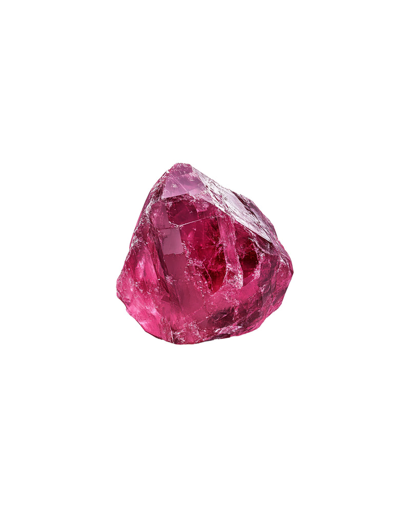 Rubellite gemstone used in handcrafted artisan jewelry by Rara Jewelry