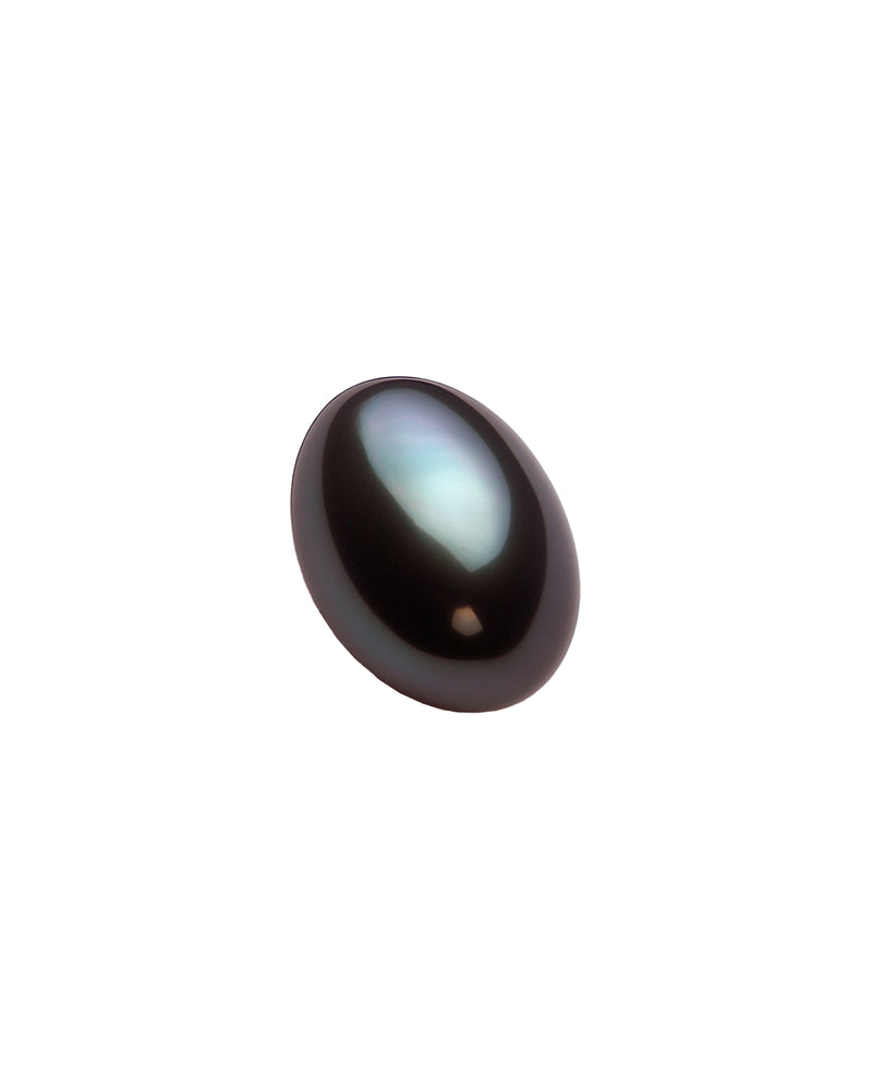 Black Pearl gemstone used in handcrafted artisan jewelry by Rara Jewelry