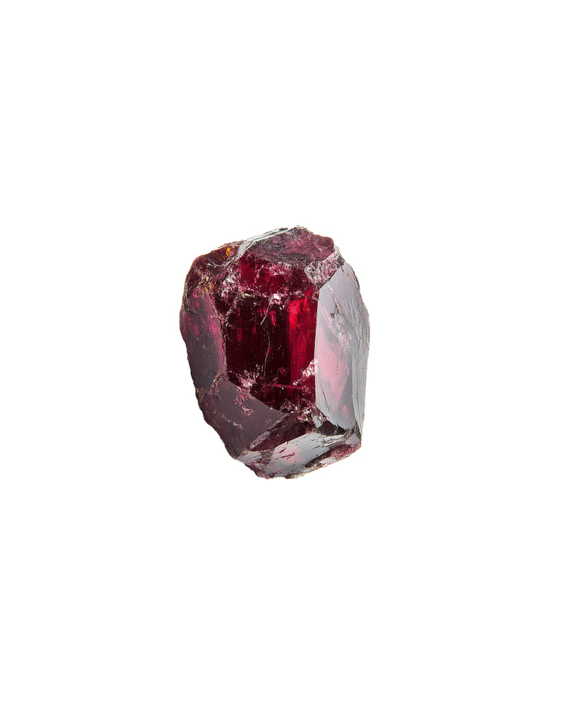Garnet gemstone used in handcrafted artisan jewelry by Rara Jewelry