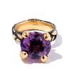 Ply Ring with Amethyst